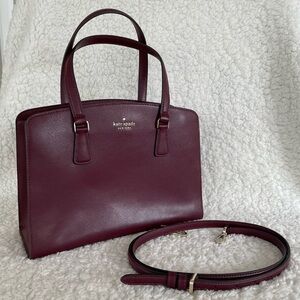 Kate Spade Perry Medium Satchel, Burgundy